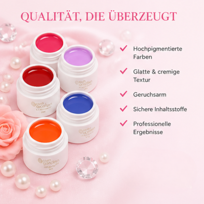Set 6 gel colorati UV